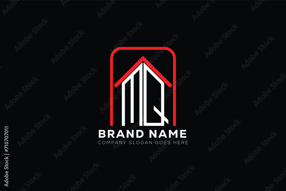 MQ letter creative real estate vector logo design . MQ creative initials letter logo concept. MQ house sheap logo MQ letter creative real estate vector logo design . MQ creative initials letter logo concept. MQ house sheap logo