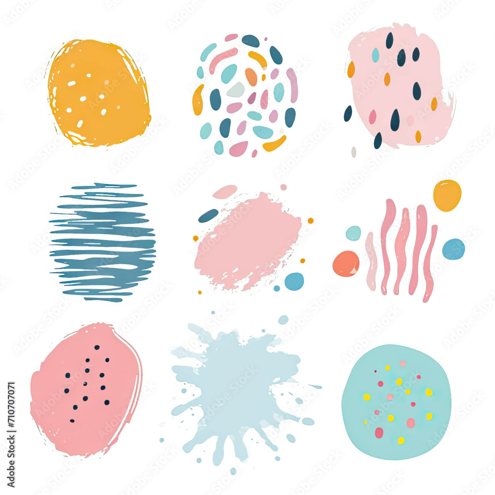 free vector set free hand doodle shape free vector set free hand doodle shape