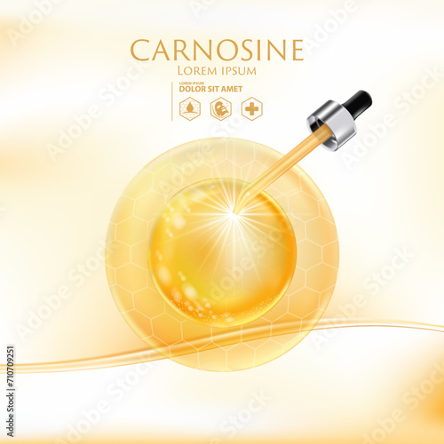 Carnosine Serum Skin Care Cosmetic