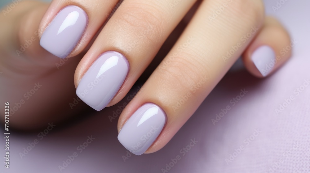 Beautiful manicure on female hands Beautiful manicure on female hands