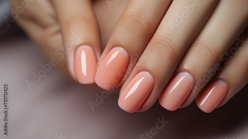 Wallpaper Mural Beautiful manicure on female hands Torontodigital.ca