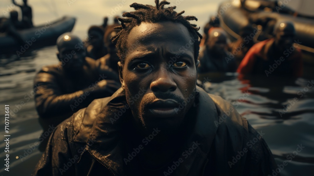 Arrival of African Refugees by Sea Arrival of African Refugees by Sea
