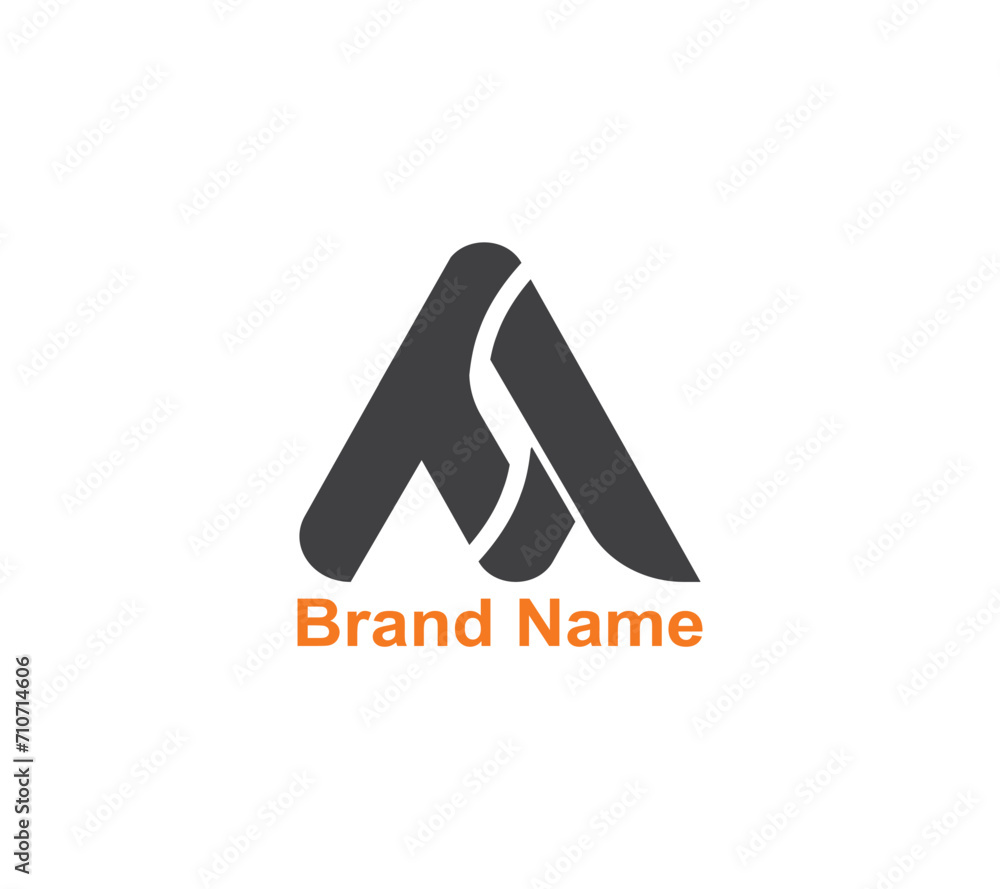 Modern logo. EPS file. Editable Color. CMYK Color mode. Free Font used ...