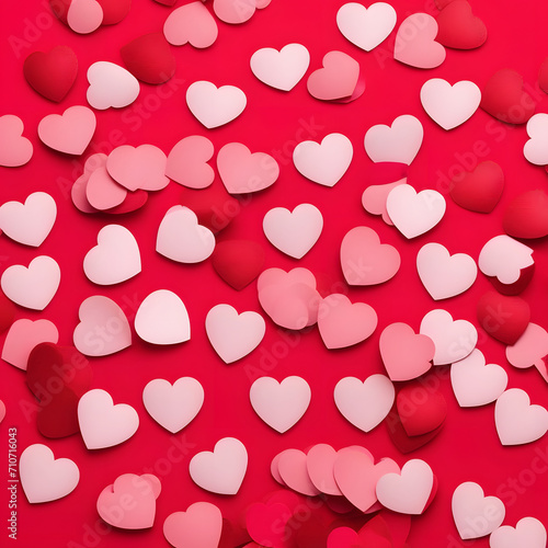Valentine's day heart background design.
