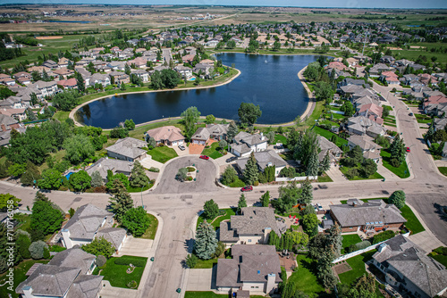 Briarwood Neighborhood Aerial View in Saskatoon photo