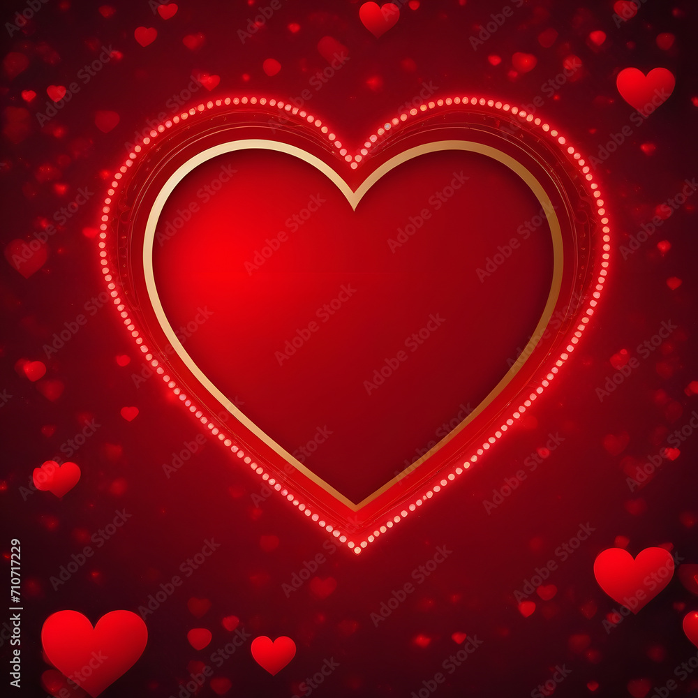 Valentine's day heart background design. Valentine's day heart background design.