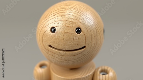 wooden toy robot