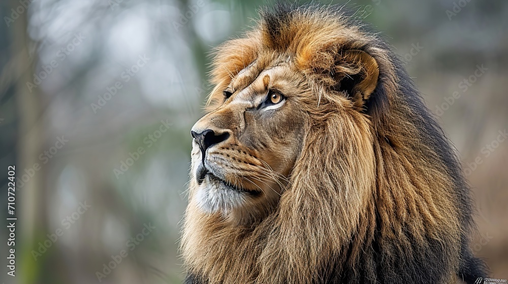 Fototapeta premium portrait of a lion