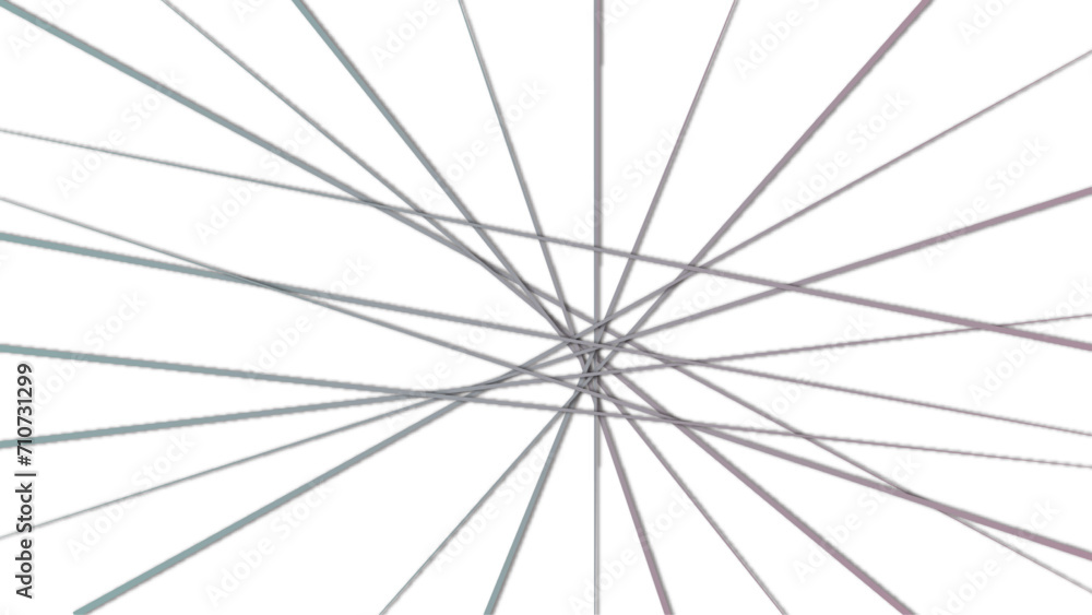 Obraz premium Abstract lines in black and white tone of many squares and rectangle shapes on white background.