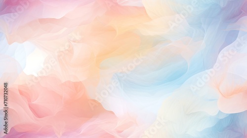  a multicolored background with white, pink, blue, yellow and pink swirls on the left side of the image.
