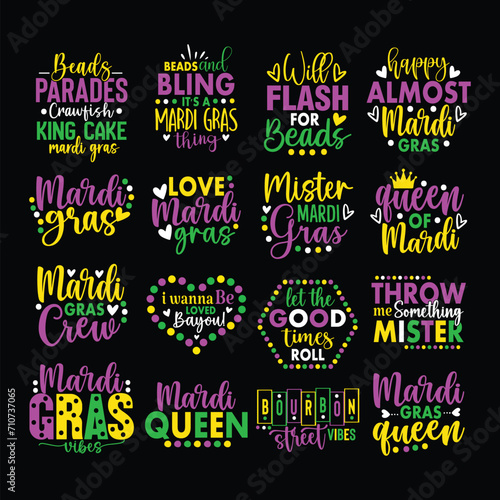 Mardi Gras design bundle