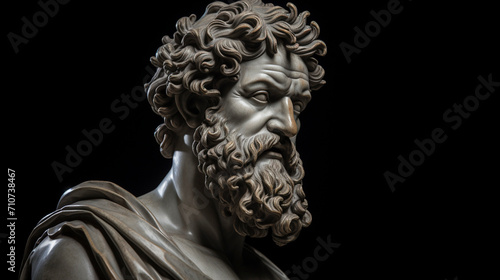 Classical Statue of Philosopher 