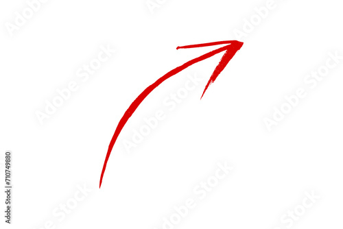 Red arrow marker isolated on background. Red arrow marker isolated png transparent. arrow mark hand drawn.Red arrows icon. Arrow drawn on white background
