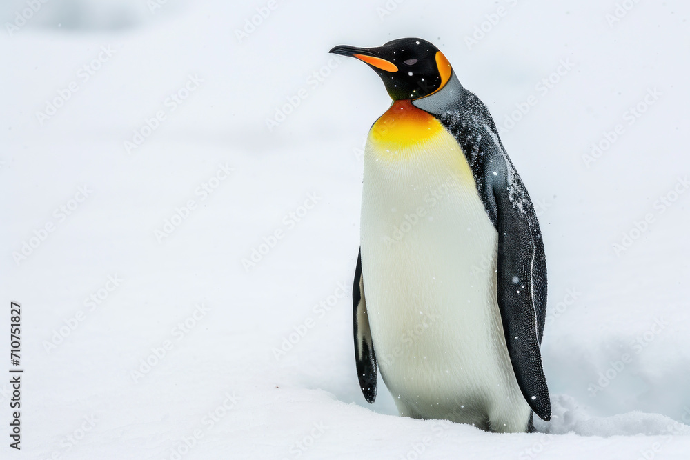 Fototapeta premium penguin on a white background