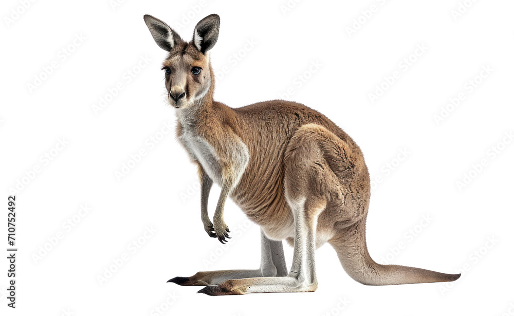 kangaroo portrait on a transparent background kangaroo portrait on a transparent background