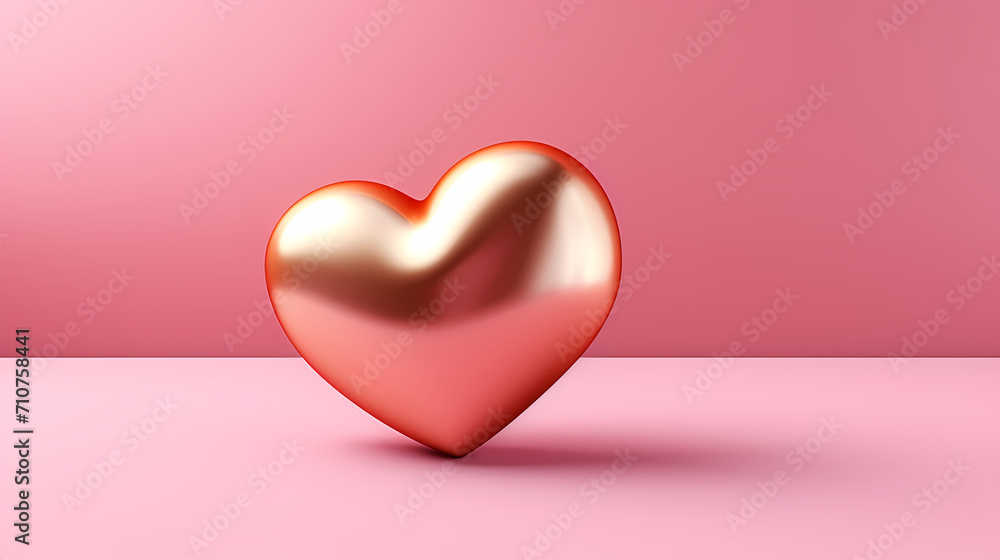 Valentine's Day, love and romance background, background with heart shapes