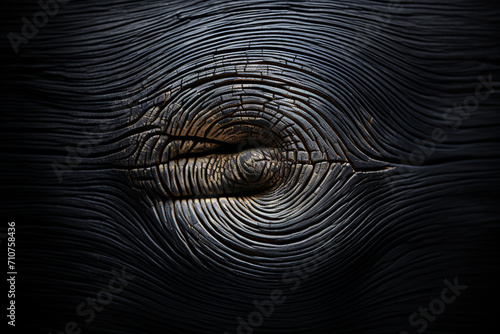 Fingerprint Fused with Tree Trunk Texture