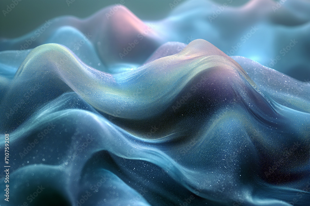 Fototapeta premium Abstract water colour background with waves