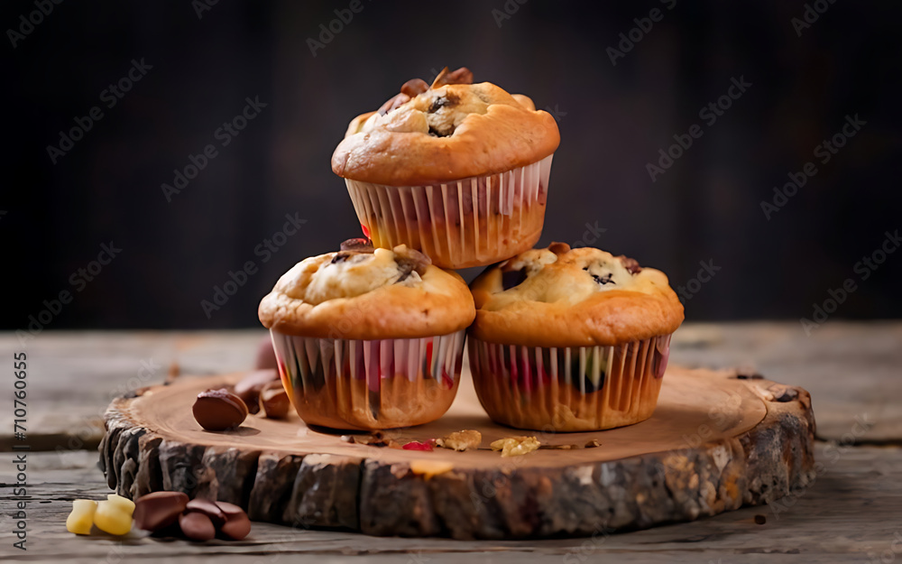 Capture the essence of Muffins in a mouthwatering food photography shot Capture the essence of Muffins in a mouthwatering food photography shot
