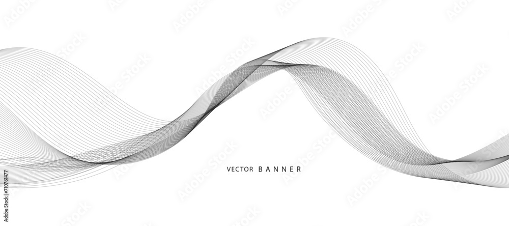 Lines for the background. Black stripes on a white background. Set of wavy lines. Multiple line waves. Creative line art. Grey waves with lines. Vector waves set. Curved wavy line, smooth stripe. Lines for the background. Black stripes on a white background. Set of wavy lines. Multiple line waves. Creative line art. Grey waves with lines. Vector waves set. Curved wavy line, smooth stripe.