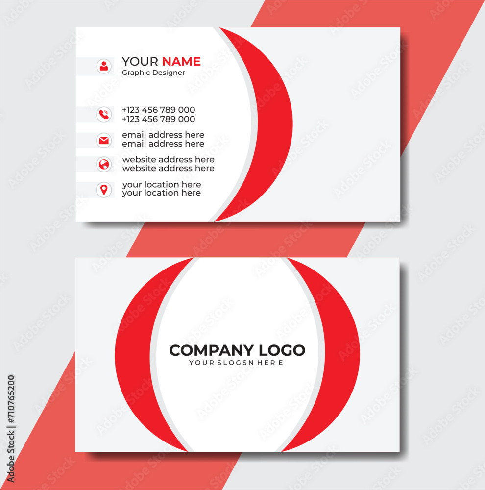 Fototapeta premium business card