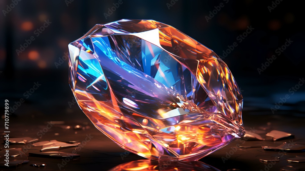 Iridescent Opulence: Opal Gem with Transparent Background - AI 8K/4K Iridescent Opulence: Opal Gem with Transparent Background - AI 8K/4K