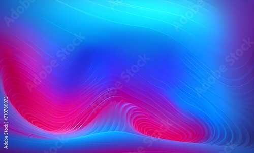 Neon Waves Background Abstract