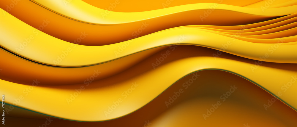 Vibrant Yellow Wavy Layers wallpaper. Vibrant Yellow Wavy Layers wallpaper.