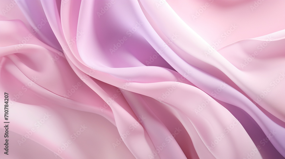 Fototapeta premium close up of silk texture - studio shot from above