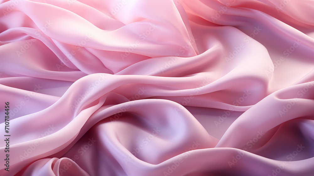 Obraz premium close up of silk texture - studio shot from above