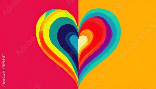 Wallpaper Mural valentine illustration Torontodigital.ca