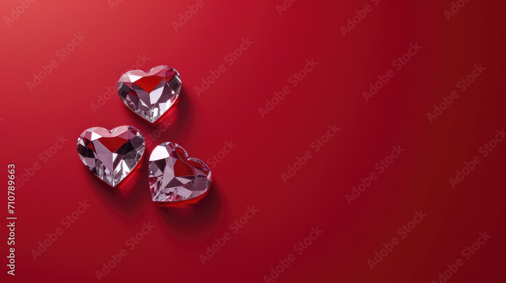 red diamond hearts red diamond hearts