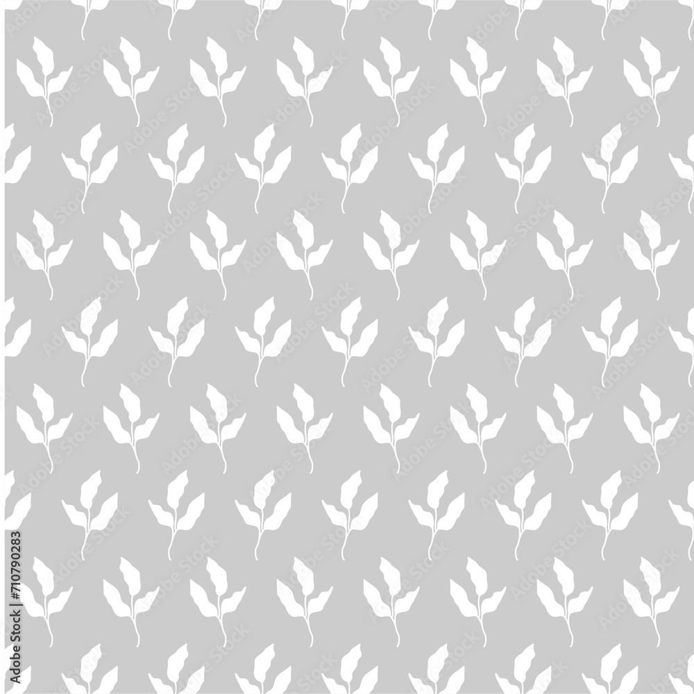 BOHO seamless pattern with natural elements