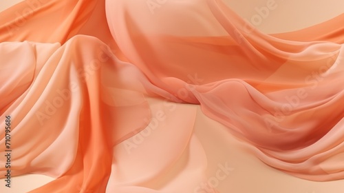  a close up of an orange and pink fabric on a beige background with room for text or an image to put on a t - shirt.