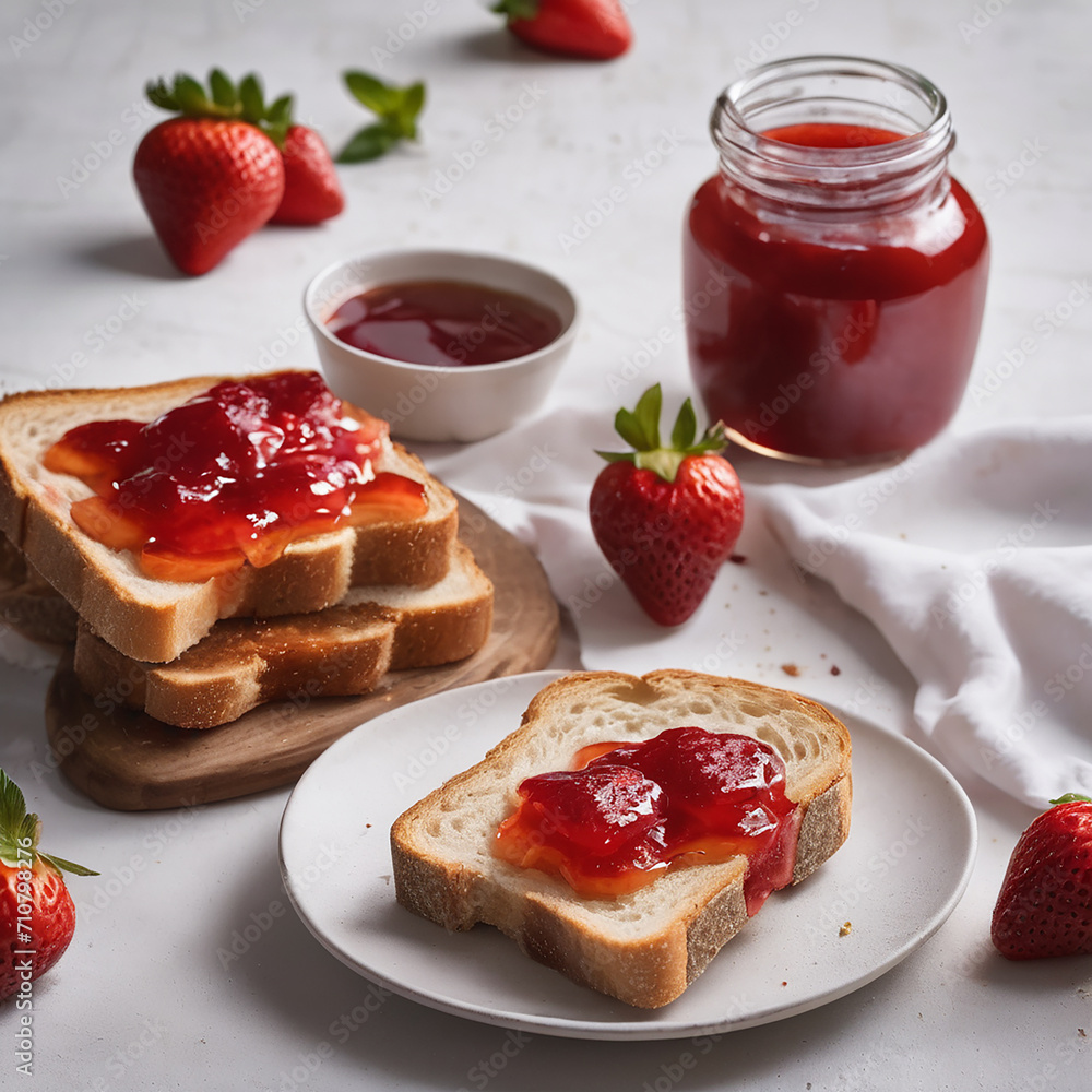 Homemade strawberry jam Homemade strawberry jam