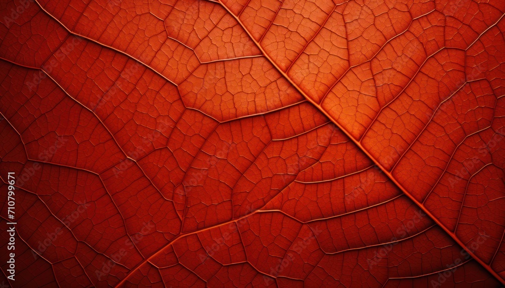 Obraz premium Red leaf background