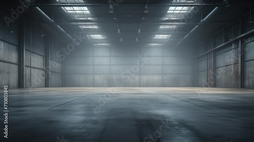 desolate empty industrial background illustration urban decayed, vacant deserted, grim stark desolate empty industrial background