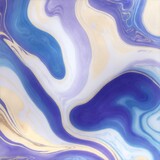 purple and blue color with golden lines liquid fluid marbled texture background