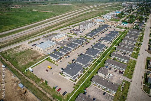 Aerial View of Martensville, Saskatchewan