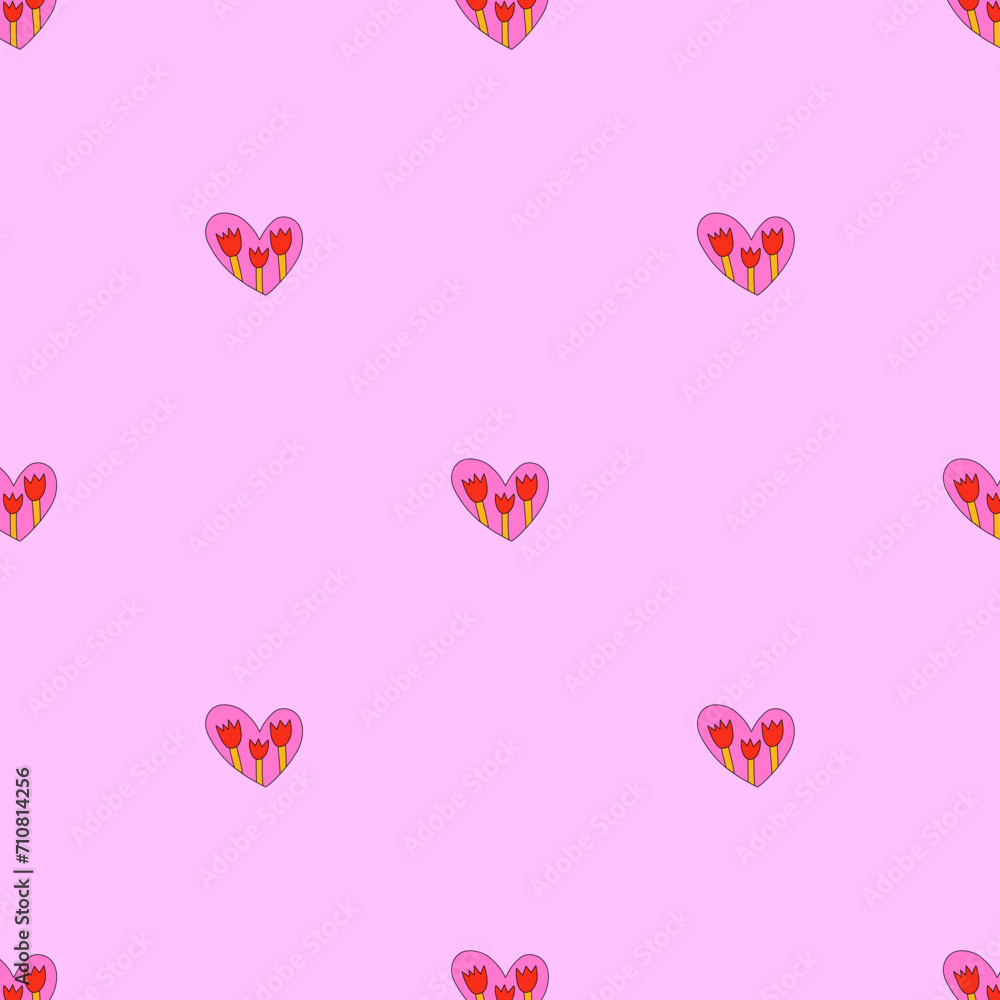 retro psychedelic patterns-hearts and valentines for February 14th.Funky and groovy heart shapes ornaments.Hippie rainbow backgrounds only good vibes.valentine's day 1970-1980