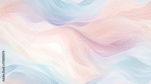  a pastel blue and pink background with a white and light pink stripe on the left side of the image.
