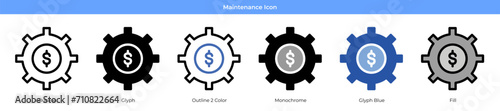 Maintenance Icon Set