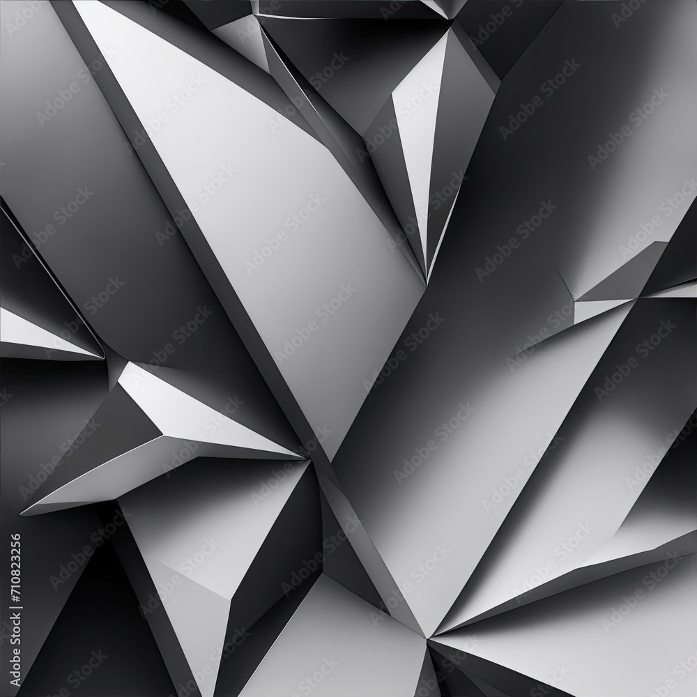 Black and white abstract modern Geometric shapes background Black and white abstract modern Geometric shapes background
