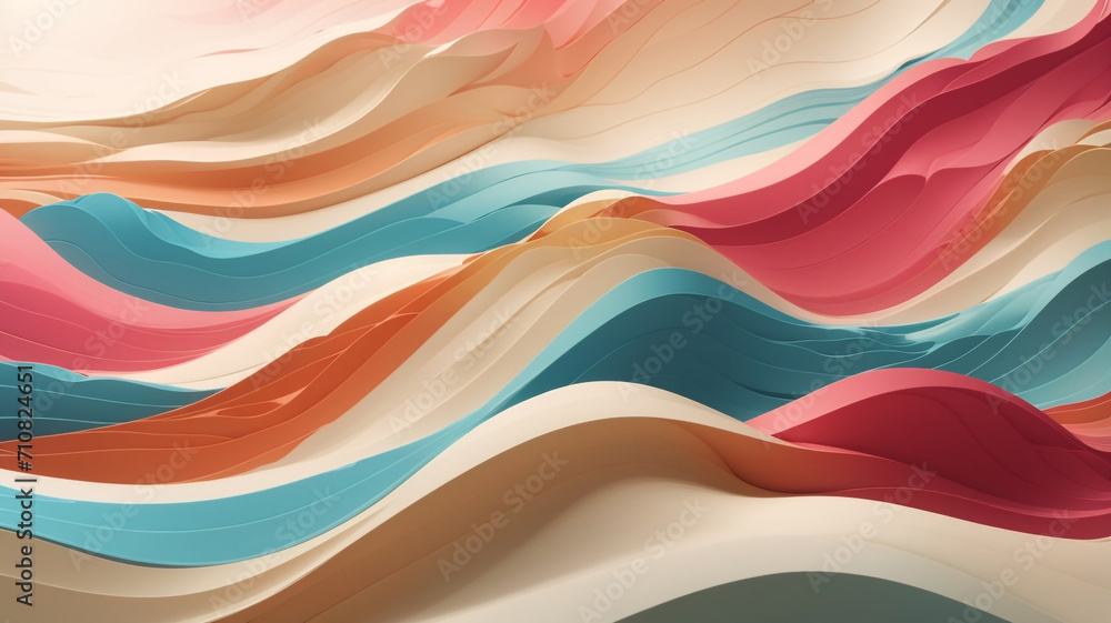 abstract colorful background with waves abstract colorful background with waves