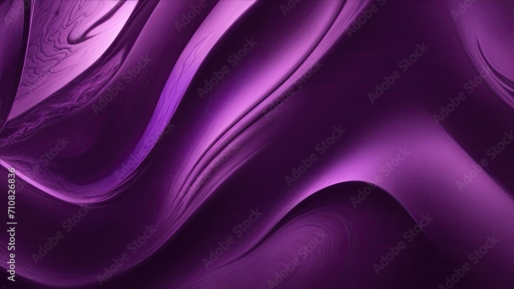 Obraz premium Maroon and purple 3D waves abstract Background