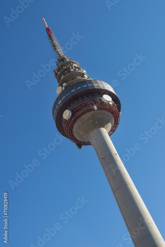 Torrespaña communication tower known as the Piruli in Madrid. Spain photo