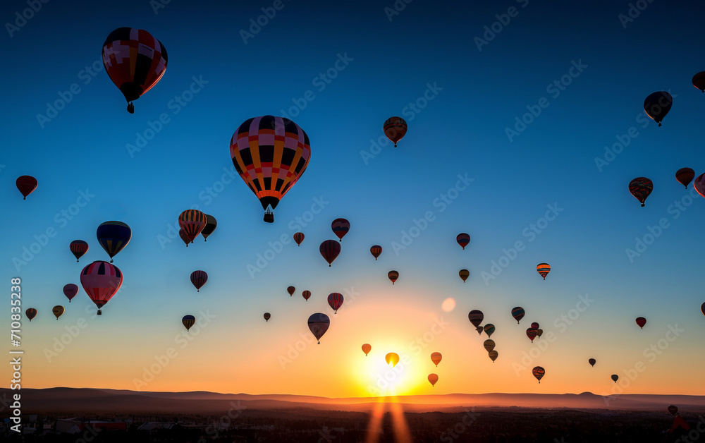 Fototapeta premium Balloons in the sky