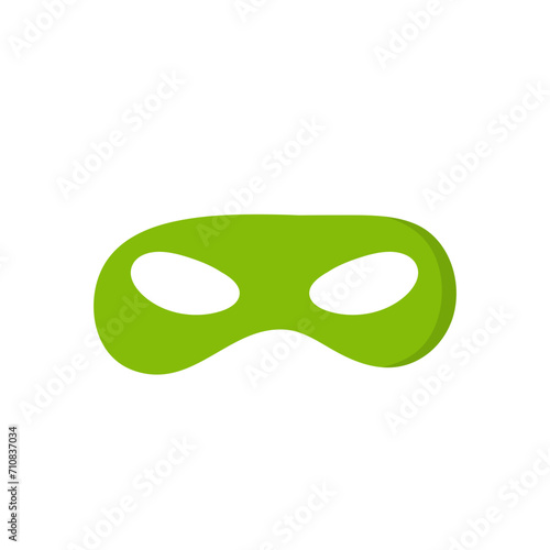 Super Hero Masks in Flat Style