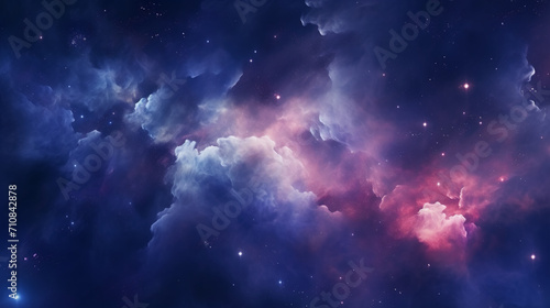 Digital Celestial Symphony, abstract, grainy texture backdrop resembling a cosmic panorama, Created using generative AI
