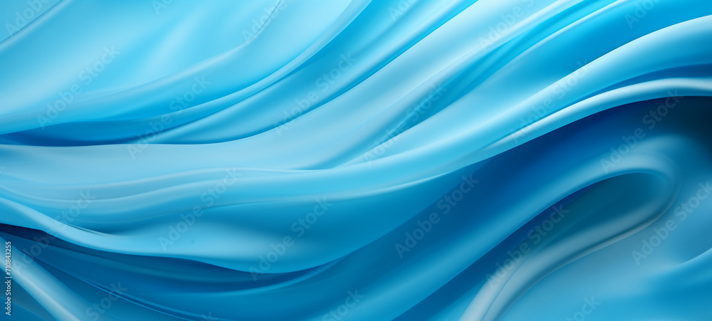 Naklejka premium Blue wax texture, generative AI